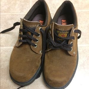 🌻 Boho Brown Suede Fashion Sneakers Size 6